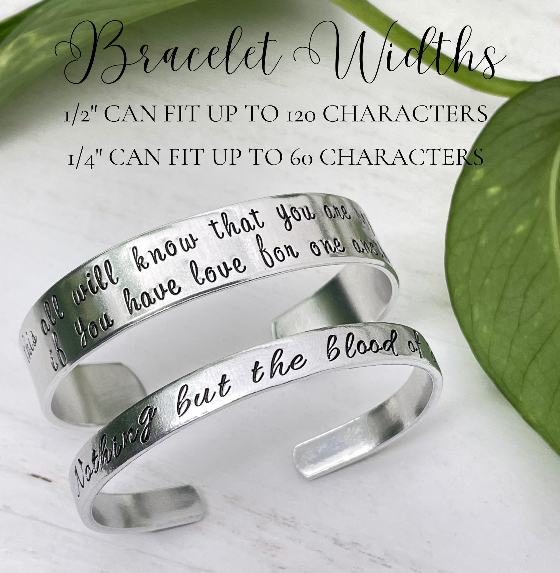 He Must Become Greater I Must Become Less | John 3:30 | Christian Gift Bracelet | Scripture Bracelet | Baptism Gift | Holy Communion |
