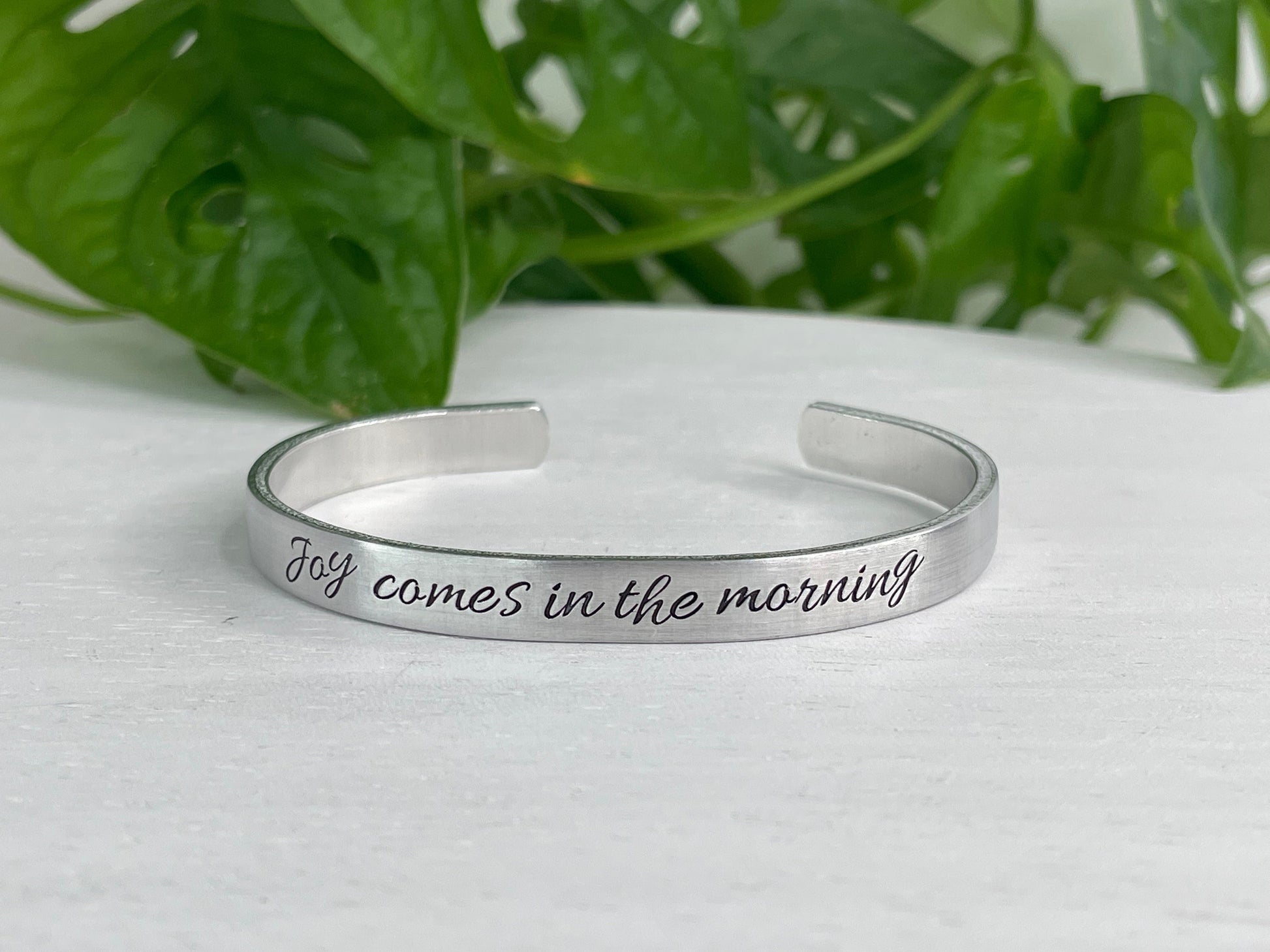 Psalm 30: 5 | Joy Comes In the Morning | Scripture Bracelet | Prophetic Jewelry | Encouragement Christian Gift | Bereavement Gift |