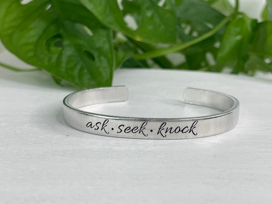 Ask Seek Knock | Matthew 7:7